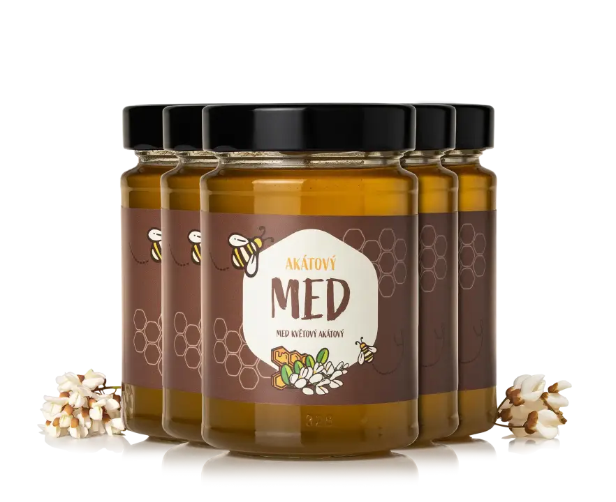 Akátový med 5 kusů